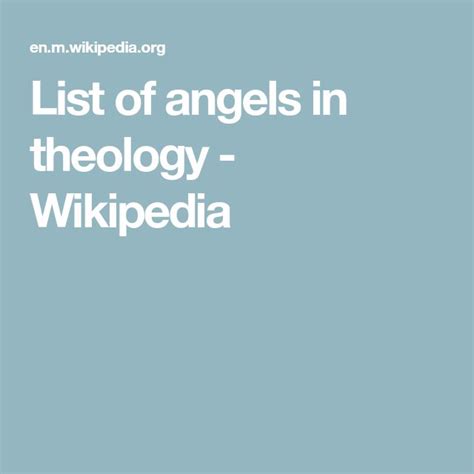 angel wiki|list of angels wiki.